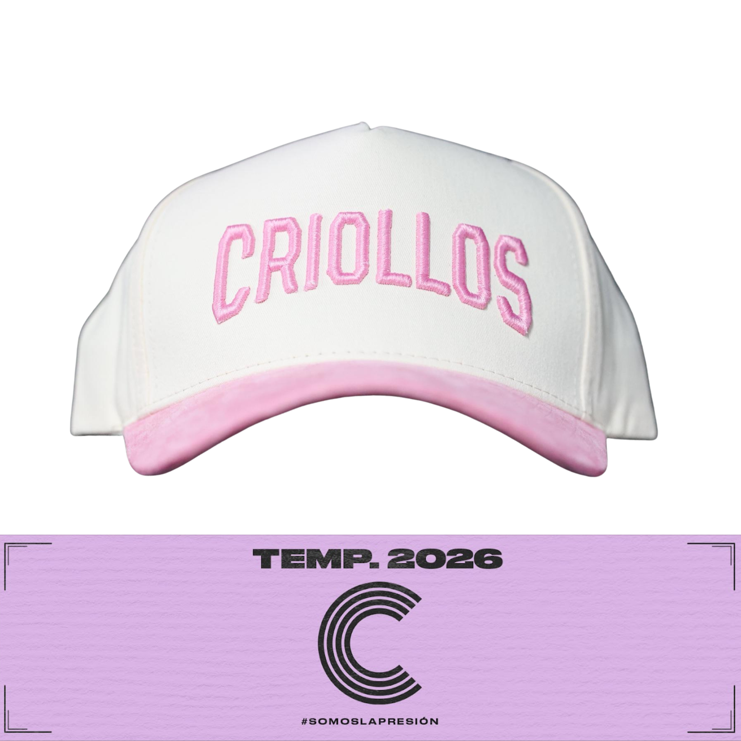 Gorra-Criollos- Rosa
