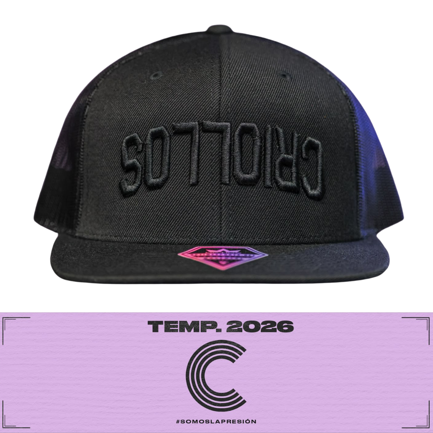 Gorra-Criollos-Full Black