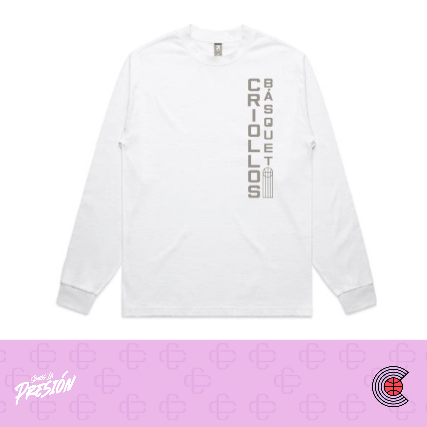 Criollos Básquet - Long Sleeve White (2025)