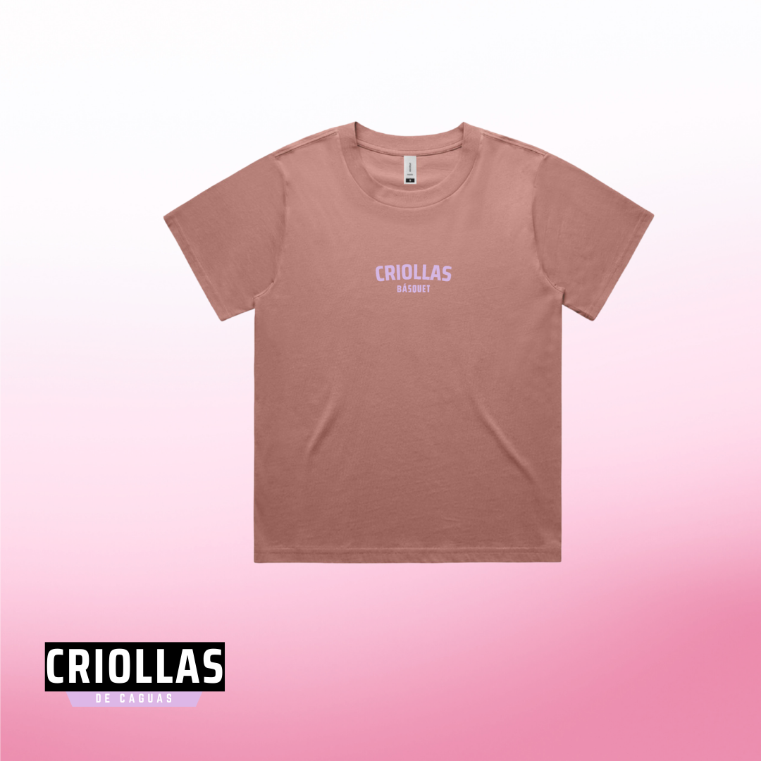 Criollas Basquet - T-Shirt Hazy Pink