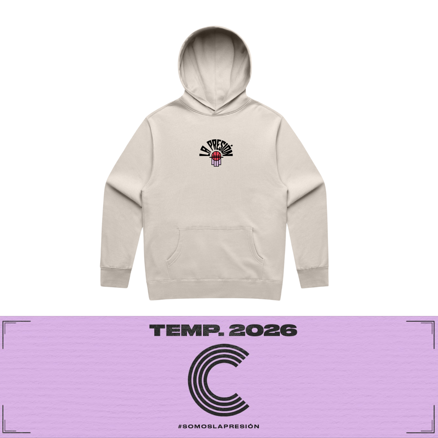 La Presión-Hoodie-Bone