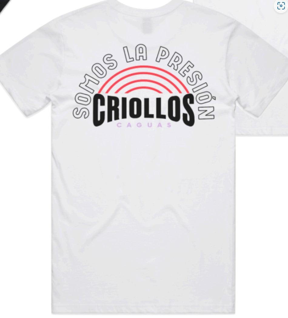 T-SHIRT CRIOLLOS 2025 (WHITE)