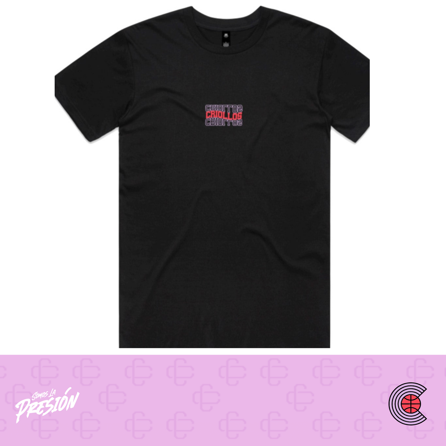 T-SHIRT CRIOLLOS 2025 (BLACK)