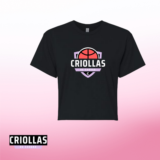 Crop Top - Criollas de Caguas - Negra