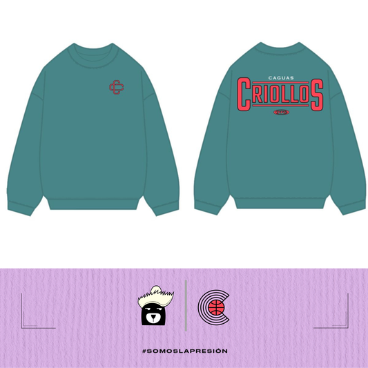 Overtop-Criollos Caguas-Sweater-Azul