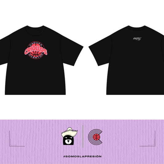Overtop-Caguas Criollos-T-Shirt-Negra