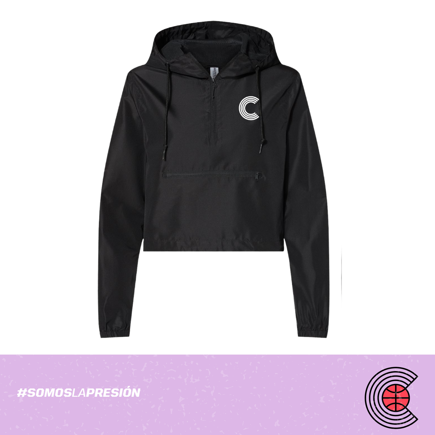 WINDBREAKER BLACK - WOMEN