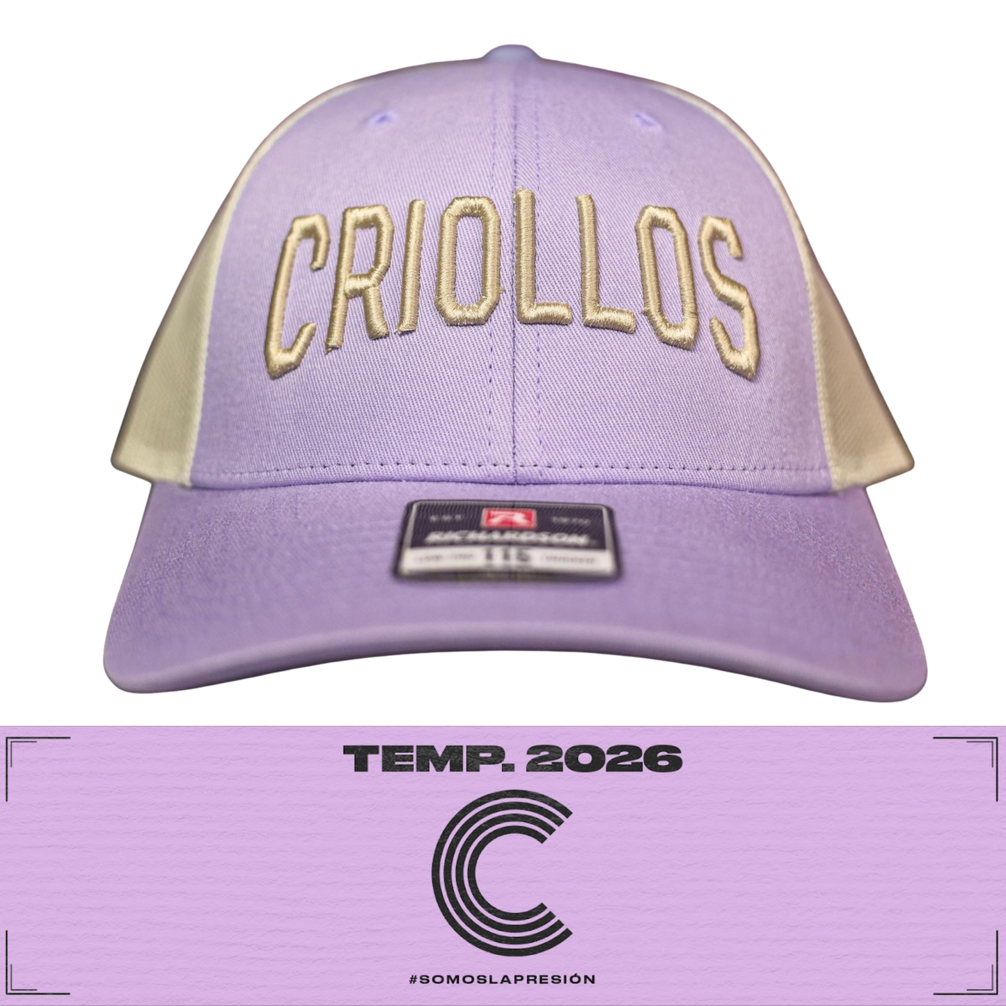 Criollos-Gorra-Lavanda
