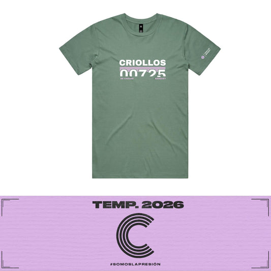 Criollos 00725-T-Shirt-Sage