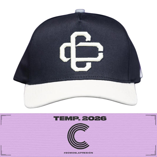 Gorra-CC Negra y Crema