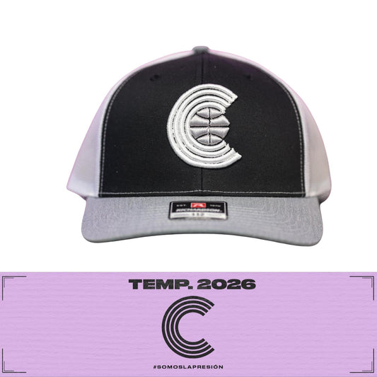 Gorra-C-Negra y Gris