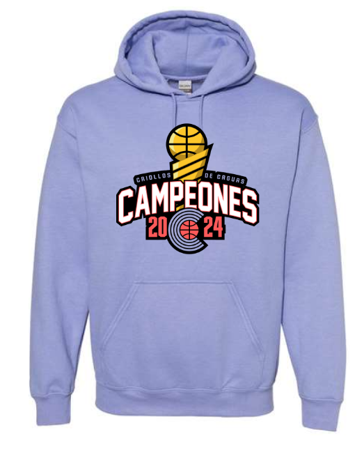 HODDIE CAMPEONES 2024 VIOLETA