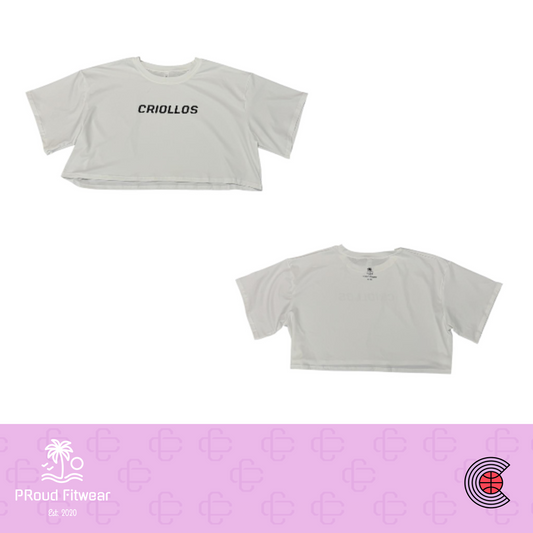 PRoudFitwear - Crop Top (Gris)